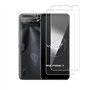 Wookfiss Verre Trempé(2)+Caméra Arrière Protecteur(2) pour ASUS ROG Phone 7 Film Protection Ecran Verre Trempe Glass Screen Prot