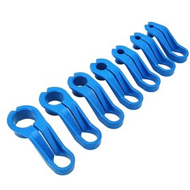 Hsthe Sea 7 pièces Ensemble d'outils de déconnexion de ligne CA des véhicules Outil de suppression de conduite de carburant Outi