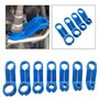 Hsthe Sea 7 pièces Ensemble d'outils de déconnexion de ligne CA des véhicules Outil de suppression de conduite de carburant Outi