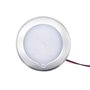 Namvo 12v RV Bateau 9.5cm Dimmable Panneau LED Plafonniers avec Bouton Tactile Blanc Chaud 3000K 2.4W 800LM Remorque Intérieur L