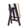 CENPEK Lot de 4 chevalets miniatures en bois pour décoration de maison de poupée 1:12