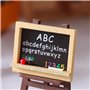 CENPEK Lot de 4 chevalets miniatures en bois pour décoration de maison de poupée 1:12
