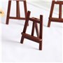 CENPEK Lot de 4 chevalets miniatures en bois pour décoration de maison de poupée 1:12