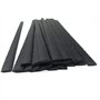 CENPEK Lot de 20 tiges de soudure en plastique pour réparation de kayak TPO TEO et PP Bumper - Ruban plat - Noir