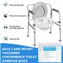 Sacs Chaises Percées: 40 Pièces Sacs De Chaise Percée Et Coussinets Absorbants, Sac Adulte Toilette Sèche, Doublures De Chaise P