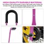 PORFOYO Barre de traction pour vélo - Barre de poussée réglable - Aide à l'apprentissage - Barre de vélo pour barre d'appui de v