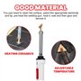 Kit Reparation Plastique avec 2 Types 20 Noir et Blanc Baguettes de Soudage