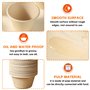 Lot de 200 petits bols compostables en carton - Petits bols à sauce - Mini gobelets en papier - Pour sauces, confiture - 2 oz