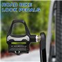Porfoyo Pédales De Vélo De Route, Pédales À Clic pour Vélo De Route, Pédale Automatiques De Vélo SPD-SL Crampons avec Crampons p