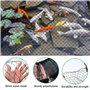 2 Pièces Filet Anti Oiseaux 15x7,5 M Filet Protection Oiseaux, Voliere File pour Oiseaux Filet Poules Protection Contre Les Oise