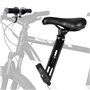 Siège de vélo avant pour enfant - Siège de vélo avant - Portable - Avec guidon et pédale - Siège de vélo amovible pour enfants