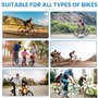 Siège de vélo avant pour enfant - Siège de vélo avant - Portable - Avec guidon et pédale - Siège de vélo amovible pour enfants
