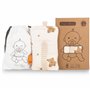 Thermikoa Bouillotte Bebe Colique - Ceinture Chauffante Bébé Ajustable - Bouillotte Bébé Colique avec Graines de Blé et Fleurs d