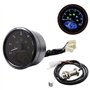ANCLLO compteur kilométrique de moto universel LCD compteur de vitesse numérique jauges de tachymètre avec veilleuse adaptée à l