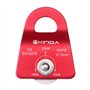 ANCLLO Poulie mobile polyvalente ultra-compacte Rouge