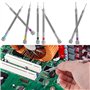 BBAOO Kit Réparation Montre Outils, 8 Pièces Tournevis Précision, Jeu de Mini Tournevis, Mini Tournevis pour Lunettes, pour La R