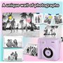 FUNKAM Lot de 6 Rouleaux de Papier D'Impression Thermique pour Appareil Photo Enfant, Papier Thermique Instantané pour Appareil 