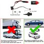 Balabaxer El Wire Bande lumineuse LED pour intérieur de voiture Bleu 3 m Fil néon 12 V avec protection fusible pour décoration i