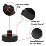 Tesla Model 3 Lot de 4 coussinets en caoutchouc pour cric de chariot de manutention et support universel en caoutchouc pour voit