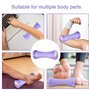 Golgner Hérisson Ball Massage des Pieds, Rouleau de Massage des Pieds, Rouleau de Pied en Caoutchouc Portable, Masseur de Pieds,