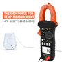 LYCEBELL Pince Ampèremétrique Numérique AC/DC, LC-7200B Multimètre TRMS 6000 avec NCV, Testeur Electrique Professionnel pour Cou