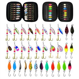 Lot de 32 Leurres De Pêche