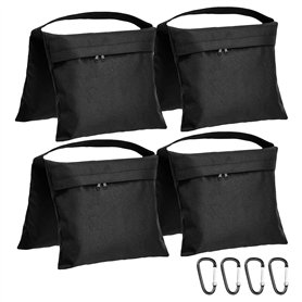 Lot de 4 sacs de sable pour photographie
