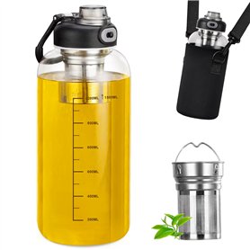 PORFOYO Gourde en verre 1