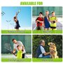 Lot de 15 balles de tennis pour enfants, débutants et chiens, balles de tennis pour cours de tennis, machines à balles et promen