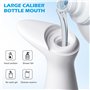 Distributeur de savon automatique - 200 ml - Distributeur de savon électrique sans contact - Avec capteur infrarouge - Pour sall