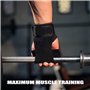 Poignées pour l’Haltérophilie, Poignet Sangle Musculation Poignées, pour le Bodybuilding, Le Fitness, Le Crossfit, La Musculatio