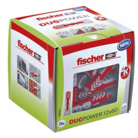 FISCHER - Cheville tous matériaux DuoPower 12x60 mm - Boîte de 25 20,99 €