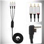 Câble composant, 1,5 m, câble AV Audio/vidéo pour 1000 2000 3000