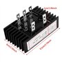Pont Redresseur Triphasé à Diodes SQL100A 1600V Conversion CA/CC à Courant Alternatif de