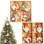 Deco Noel Sapin 24 Pièces Decoration Noel Bois