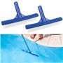 2 Pcs Tête de Brosse de Nettoyage de Piscine 25cm * 4.7cm Brosse de Piscine 10 Pouces Brosse de Paroi de Piscine en Plastique Tê