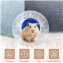 Boule d'exercice de Hamster 2 Pcs Balle de Hamster 2 Couleur Ballon de Jouet de Gerbille Plastique Petit Balle Portatif pour Cou