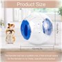 Boule d'exercice de Hamster 2 Pcs Balle de Hamster 2 Couleur Ballon de Jouet de Gerbille Plastique Petit Balle Portatif pour Cou