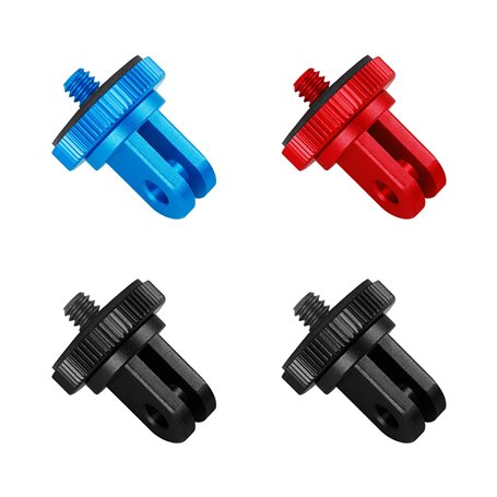 Haisheng 4PCS Adaptateur de Montage de trépied Adaptateur de Montage 1/4 Adaptateur de trépied Adaptateur de trépied pour Appare