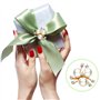 Argent Cristal Bouton Accessoire