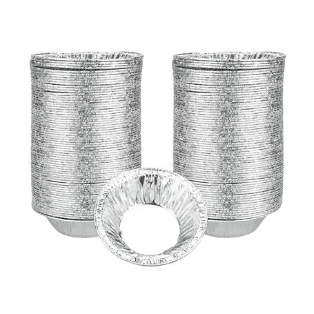 200 Pièces Gâteau de papier D'aluminium Jetable
