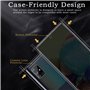 [2 Pièces] Verre Trempé Anti-Espion pour Samsung Galaxy A71/A72/A73, Protecteur D'écran de Confidentialité, 9H Dureté Film Prote