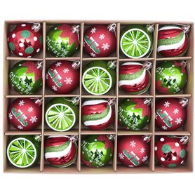 Victor's Workshop 20pcs 6cm Boules de Noël