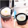 DOETYD Lot de 6 ramequins pour friteuse à air comprimé - Tasses de cuisson en silicone pour friteuse à air, micro-ondes - Tempér