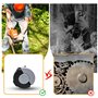 HAISHINE Bouchon d'Essence Bouchons pour Réservoir à Huile Carburant Tronçonneuse pour STIHL MS171 MS181 MS200 MS210 MS200T MS21