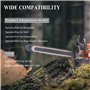 HAISHINE 6 pièces Pignon de Jante 3/8 ".325" .404 "-7T / 8T pour Husqvarna Stihl 2 Temps Tronçonneuses Remplacer pour l'Oregon L