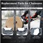 HAISHINE 6 pièces Pignon de Jante 3/8 ".325" .404 "-7T / 8T pour Husqvarna Stihl 2 Temps Tronçonneuses Remplacer pour l'Oregon L