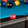 Master de Billard/Pool cue Craie Box, 12 Cubes, Noir