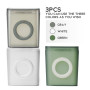 Boite Rangement Cable Transparent, Rangement Cable avec Support, Organisateur de Cable en Plastique, Boite A Cable pour Tête de 
