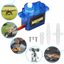 9G Kit De Moteur Micro Servomoteur,10 Pièces Micro Servomoteur 9G,Micro Servo Motor 9G Compatible,9g Micro Servo pour Hélicoptèr